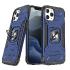 Housse hybride Ring Armor robuste + support magnétique pour iPhone 13 bleu