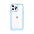 Coque Outer Space pour iPhone 13 Pro couverture rigide avec cadre en gel bleu