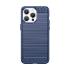Coque souple motif carbone pour iPhone 15 Pro Carbon Coque - bleu