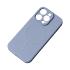 Coque en silicone compatible MagSafe pour coque en silicone pour iPhone 15 Plus - Gris