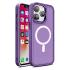 Coque Magnetic Color Matte pour iPhone 15 Pro - Violet