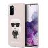 Karl Lagerfeld Coque pour Galaxy S20 Plus -  Rose 