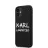 Karl Lagerfeld Coque arrière pour Apple iPhone 12 Mini - Noir Graffiti