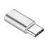 Adaptateur Micro USB à USB TypdoC [PAdo30] ARGENT