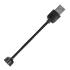 Câble USB pour charger Xiaomi Mi Band 5 / Mi Band 6 15±1cm noir