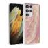 UNIQ Coque en TPU pour  Samsung Galaxy S21 Ultra  - Marble Pink